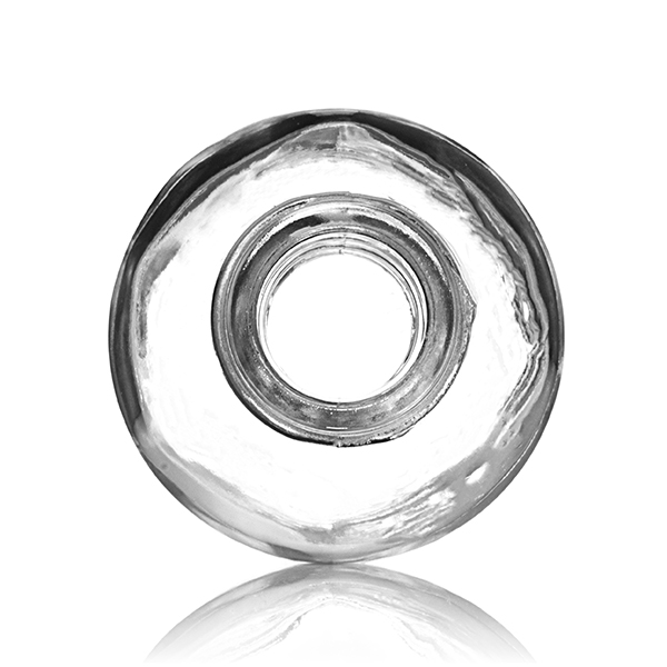 2OZ FLINT GLASS  BOSTON ROUND - 20-405 NECK-detail image