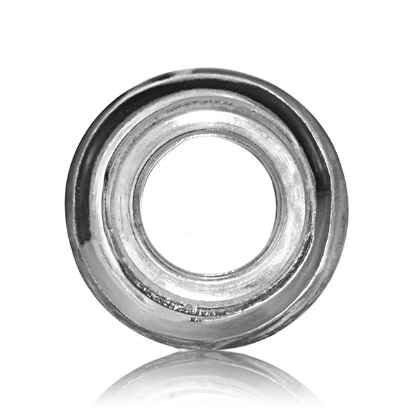 0.5OZ FLINT GLASS  BOSTON ROUND  WITH 18-405 NECK FINISH-detail image