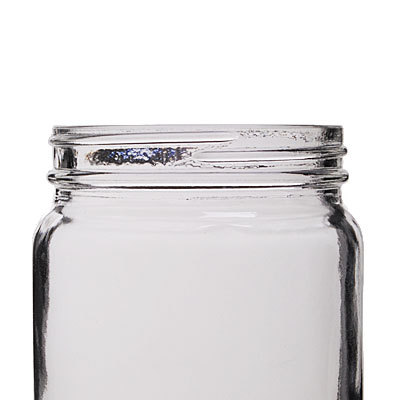 16OZ FLINT GLASS SAMPLE WITH 70-400 NECK FINISH-detail image