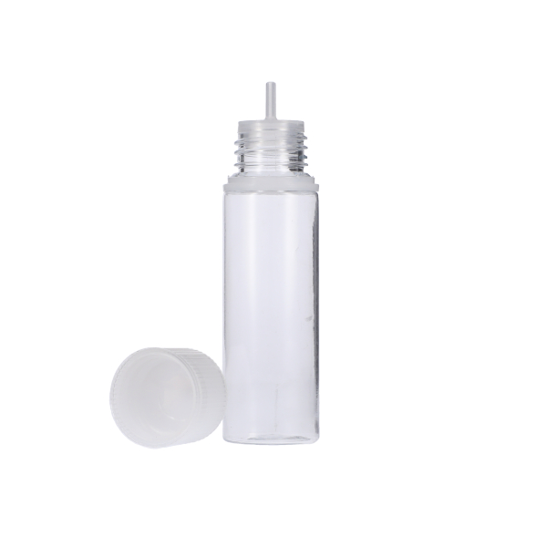 50ML CLEAR PET UNICORN BOTTLE WITH NATURAL CR TAMPER EVIDENT BREAK-OFF BAND CLOSURE-detail image