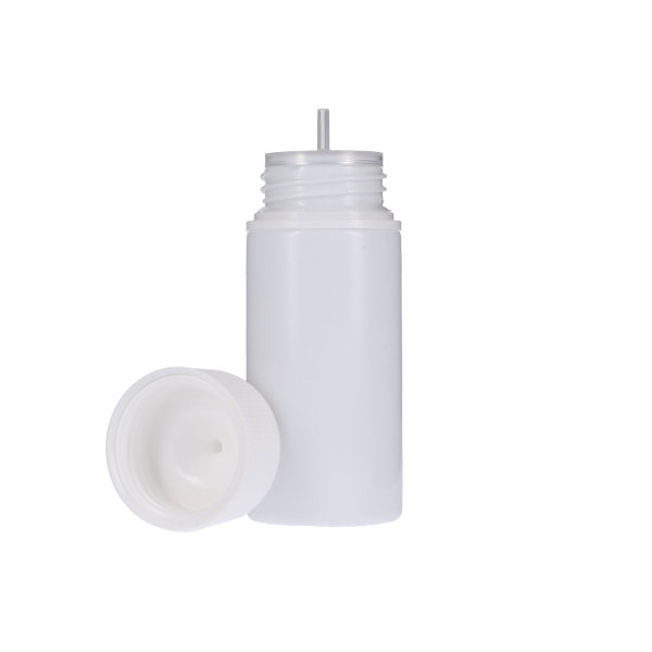 100ML WHITE PET UNICORN BOTTLE WITH WHITE CR TAMPER EVIDENT BREAK-OFF BAND CLOSURE-detail image