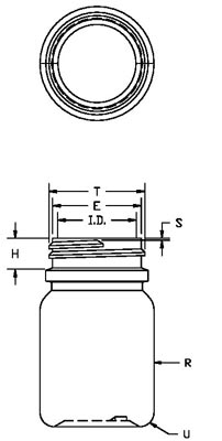 40CC WHITE PHARMA ROUND HDPE WITH 33-400 NECK FINISH
