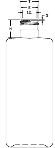 150ML WHITE ROUND OVAL HDPE WITH 22-415 NECK FINISH