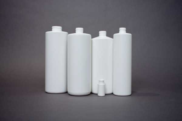 34OZ CYLINDER HDPE WITH 28-410 NECK FINISH