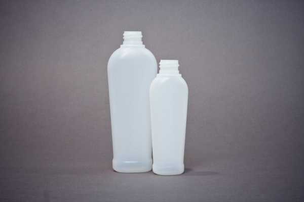 2OZ FOOTED OVAL HDPE WITH 20-410 NECK FINISH