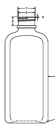 530ML WHITE PHARMA OBLONG HDPE WITH 33-480 NECK FINISH