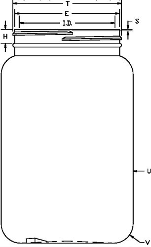 1250CC WHITE PHARMA ROUND HDPE WITH 89-400 NECK FINISH