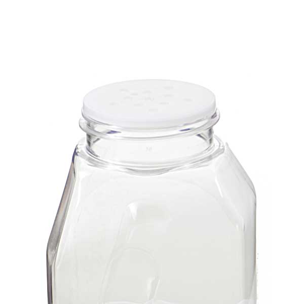16OZ CLEAR PINCHED GRIP OBLONG PET WITH 53-485 NECK FINISH-detail image