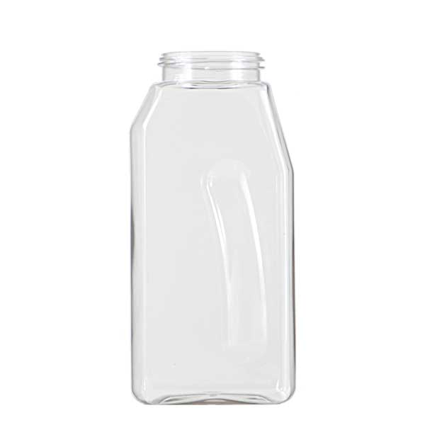 32OZ WHITE PINCHED GRIP OBLONG PET WITH 63-485 NECK FINISH-detail image