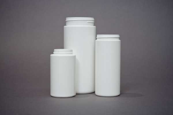 5OZ WIDE MOUTH CYLINDER HDPE WITH 43MM NECK
