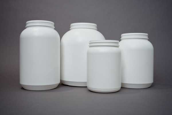 8PINT WIDE MOUTH ROUND HDPE WITH 110-400 NECK FINISH