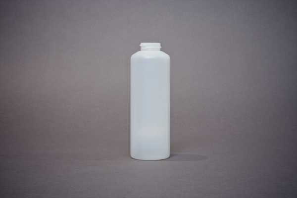 400ML SHOULDER ROUND HDPE WITH 24-410 NECK FINISH
