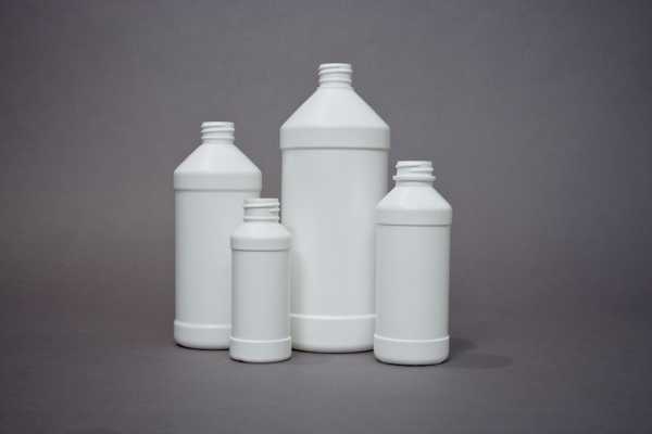 4OZ MODERN ROUND HDPE WITH 28-410 NECK FINISH