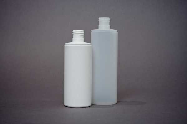 8OZ SNAP RING CYLINDER HDPE WITH 24-410 NECK FINISH