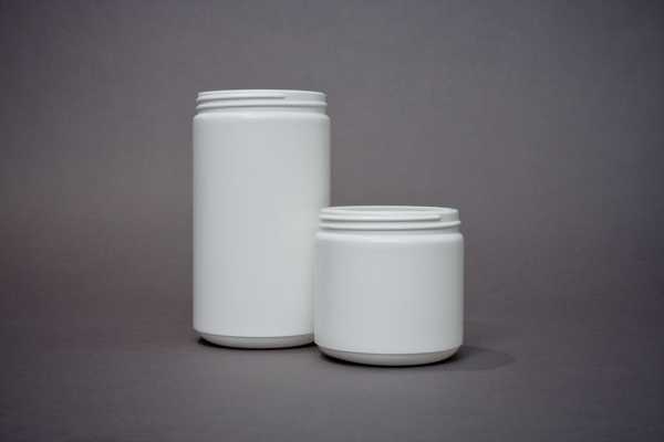 16OZ STRAIGHT-SIDED ROUND HDPE WITH 89-400 NECK FINISH
