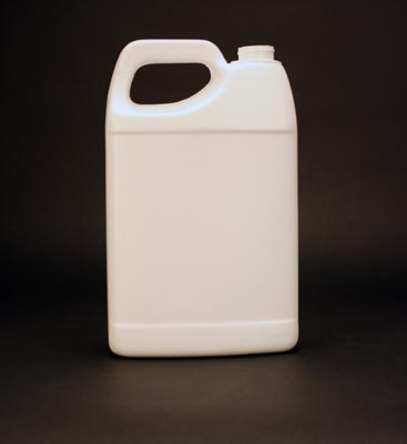 HF320BN-63 2.5 Gallon F-Style Natural HDPE Bottle with Cap - Basco USA