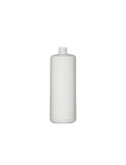 32OZ NATURAL RINGED CYLINDER HDPE WITH 28-410 NECK FINISH