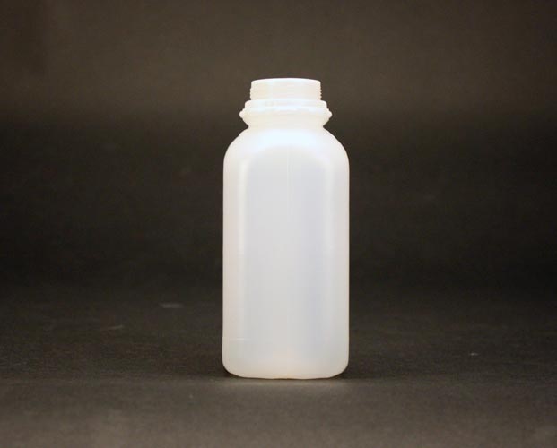 12OZ WHITE DAIRY SQUARE HDPE