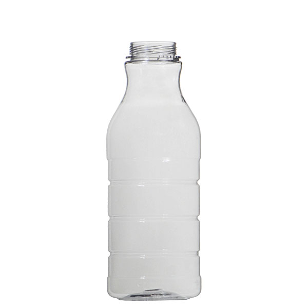 16OZ CLEAR JUICE ROUND PET WITH 38MM NECK-detail image