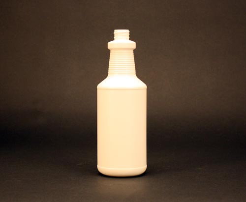 32OZ WHITE CARAFE ROUND HDPE WITH 28-410 NECK FINISH