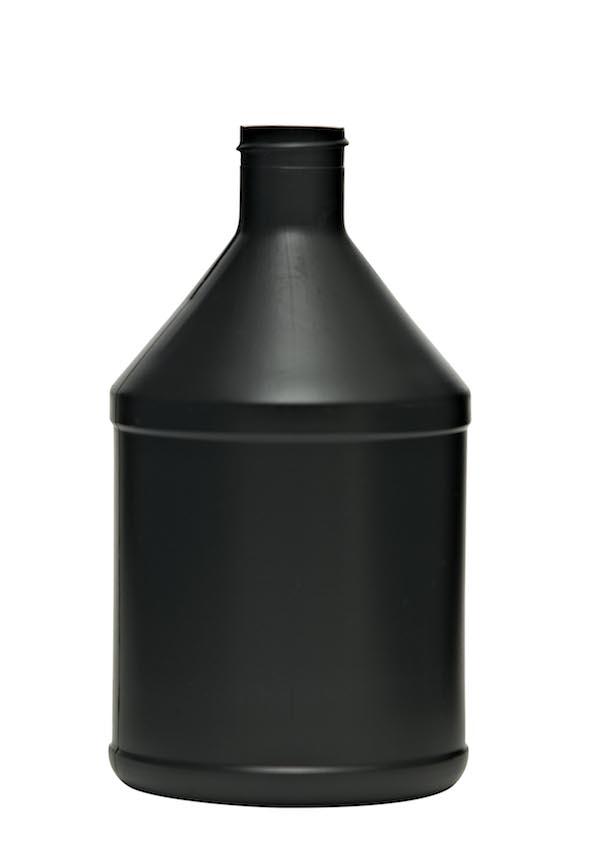 32OZ NATURAL OIL ROUND HDPE WITH 33-400 NECK FINISH
