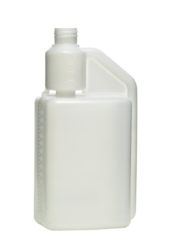 32OZ NATURAL SINGLE NECK BETTIX HDPE WITH 28-410 NECK FINISH