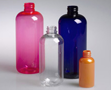 16OZ CLEAR TRADITIONAL ROUND PET WITH 28-400 NECK FINISH