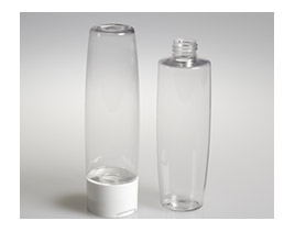 8OZ CLEAR BAROLO CYLINDER PET WITH 24-410 NECK FINISH