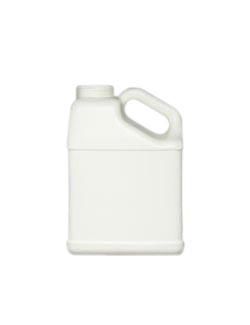 1GALLON NATURAL SLANT HANDLEWARE OBLONG HDPE WITH 63-485 NECK FINISH