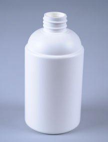 6OZ WHITE ADINA ROUND HDPE WITH 24-410 NECK FINISH
