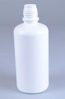1LITER WHITE BOSTON ROUND HDPE WITH 38MM NECK