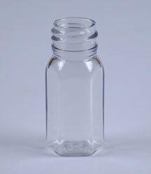 0.5OZ CLEAR DROPPER HEXAGON PET WITH 20-410 NECK FINISH