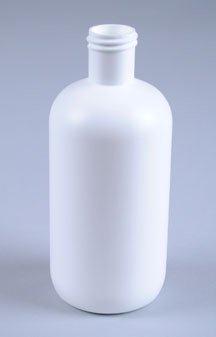 6OZ WHITE BOSTON ROUND HDPE WITH 24-410 NECK FINISH