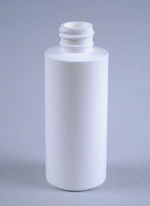 4OZ CLEAR CYLINDER HDPE WITH 20-410 NECK FINISH