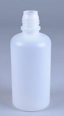 16OZ WHITE BOSTON ROUND HDPE WITH 38MM NECK