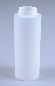 12OZ NATURAL CYLINDER HDPE WITH 28-410 NECK FINISH