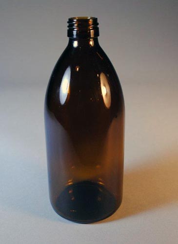 1000ML WHITE SYRUP ROUND GLASS WITH 28MM NECK