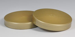 70-400 WHITE SMOOTH SIDE / SMOOTH TOP PP CONTINUOUS THREAD (CT) SCREW CAP
