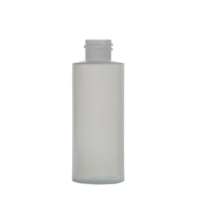 2OZ NATURAL CYLINDER ROUND LDPE PLASTIC BOTTLE -  20-410