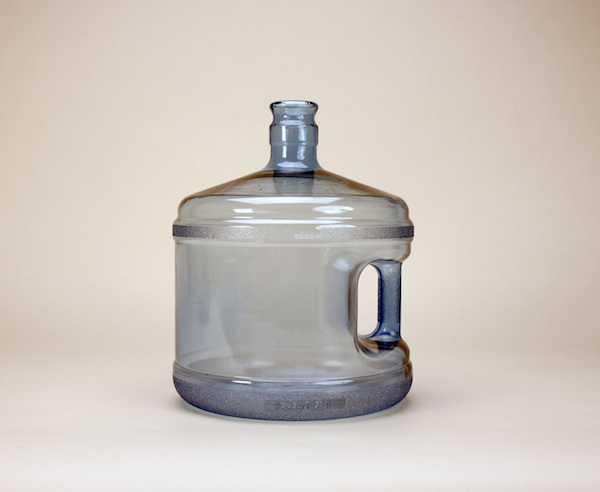 3GALLON CLEAR AQUALITE TALL WITH HANDLE ROUND PVC WITH 55MM NECK