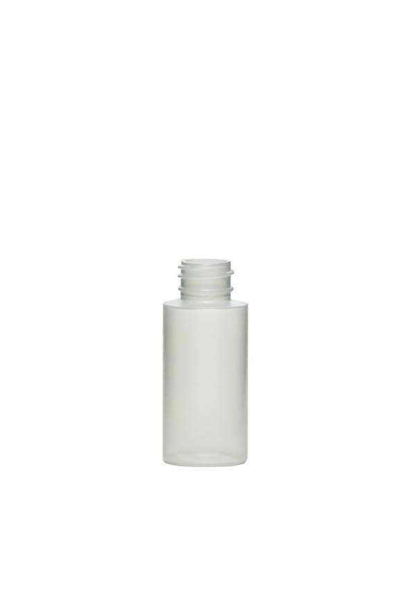 1OZ NATURAL STYLELINE CYLINDER LDPE WITH 20-410 NECK FINISH
