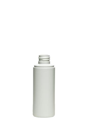 8OZ NATURAL OVERCAPPED CYLINDER HDPE WITH 22-415 NECK FINISH