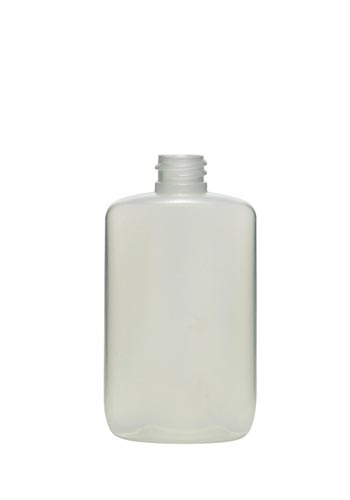 0.5OZ NATURAL STRAIGHT-SIDED OVAL LDPE WITH 15-415 NECK FINISH