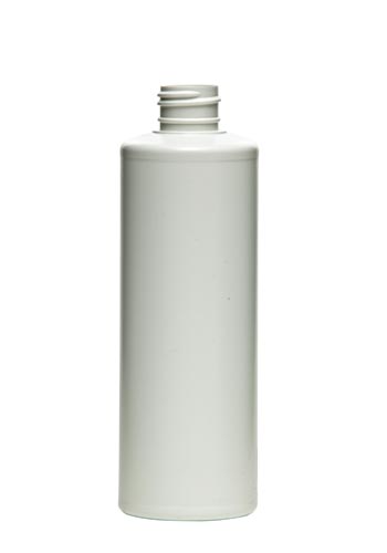 10OZ WHITE PROTECTO CYLINDER HDPE WITH 24-410 NECK FINISH