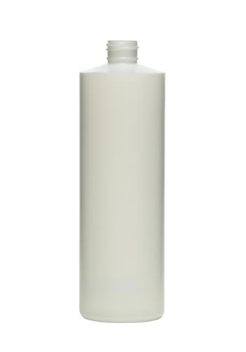 12OZ NATURAL STYLELINE CYLINDER HDPE WITH 24-410 NECK FINISH