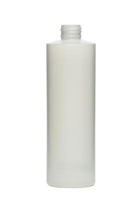 16OZ NATURAL STYLELINE CYLINDER HDPE WITH 28-400 NECK FINISH