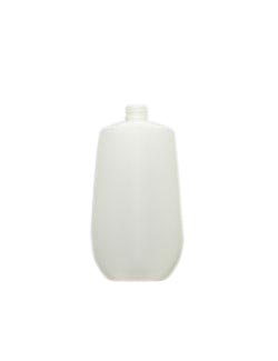 16OZ NATURAL TAPERED OVAL HDPE WITH 24-415 NECK FINISH