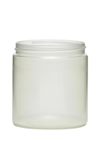 4OZ NATURAL WIDE MOUTH ROUND PP WITH 48-400 NECK FINISH