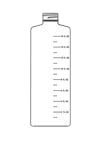 16OZ NATURAL REGULAR CYLINDER HDPE WITH 28-410 NECK FINISH