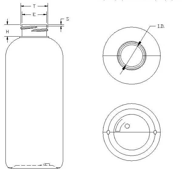 6OZ WHITE BOSTON ROUND HDPE WITH 24-400 NECK FINISH